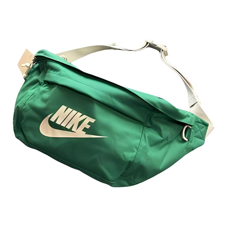 New Nike Polyester One Shoulder Crossbody Fanny Pack Unisex Green BA5751-365