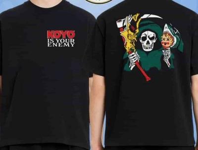 Koyo Is Your Enemy Exclusive Tee Death Tour 2025 Merch Two Sided T-Shirt Unisex T-Shirt