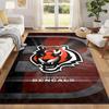 Cincinnati Bengals Carpet Door Mat for Living Room or Bedroom Protective Mat Under Chair Office Decoration Christmas Gift Birthday Present