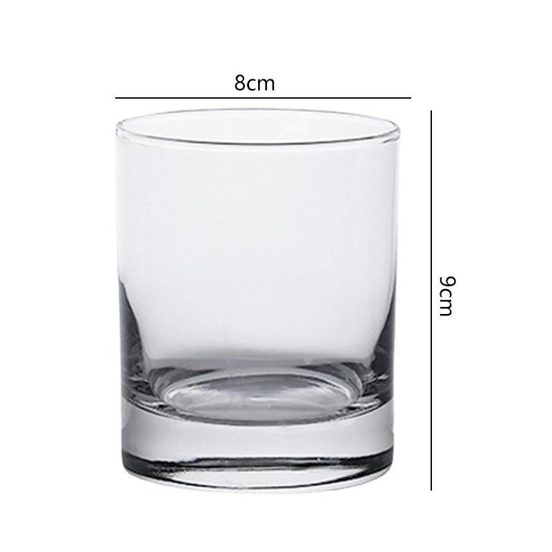 110ml/155ml/285ml Verdicktes Glas Tasse Klassisches Weinglas Ausländisches Weinglas Whisky Cocktailgläser Saftgetränkegläser Bierkrug