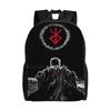 Custom B-Berserks Backpacks for Women Men School College Student Bookbag Fits 15 Inch Laptop Japanese Manga Cartoon Anime Bags