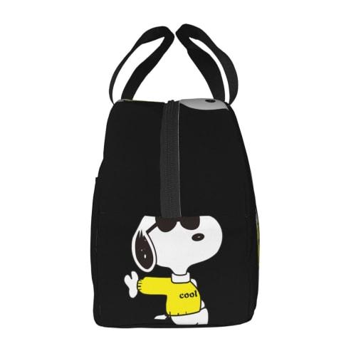 Snoopy Lunch Bag with Insulated Storage, Large Capacity, Perfect for Commuting To School or Work