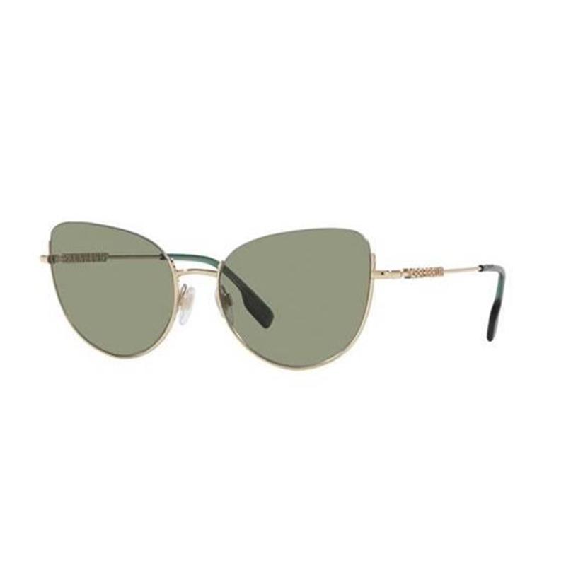 

Burberry letter-engraved temples metallic irregular sunglasses women s gold 58 золотой