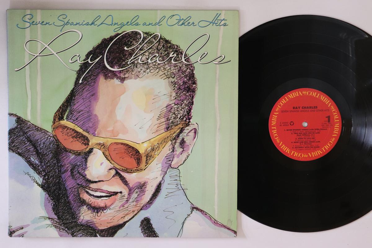 

LP Record RAY CHARLES Seven Spanish Angels And Other Hits FC45062 COLUMBIA 1989 US SoulFunk Used