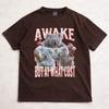 Vintage Opossum Shirt, Awake But At What Cost, Funny Meme Tee, 90s Style Gift