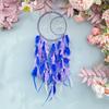 Dream Catcher Natural Crystal Stone Wind Chimes Boho Hand-woven Feathers Bedroom Hanging Ornaments Festival Gift Home Decoration