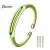 Essential Oil Repellent Band Mosquito Bracelet with Plants Oil, DEET-Free Silicone Wristband Refillable for Kids Adults, Bangle Outdoor Camping Hiking