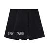 Li Ning Badfive Letter Print Loose Shorts Men shorts Black AKSS379-2