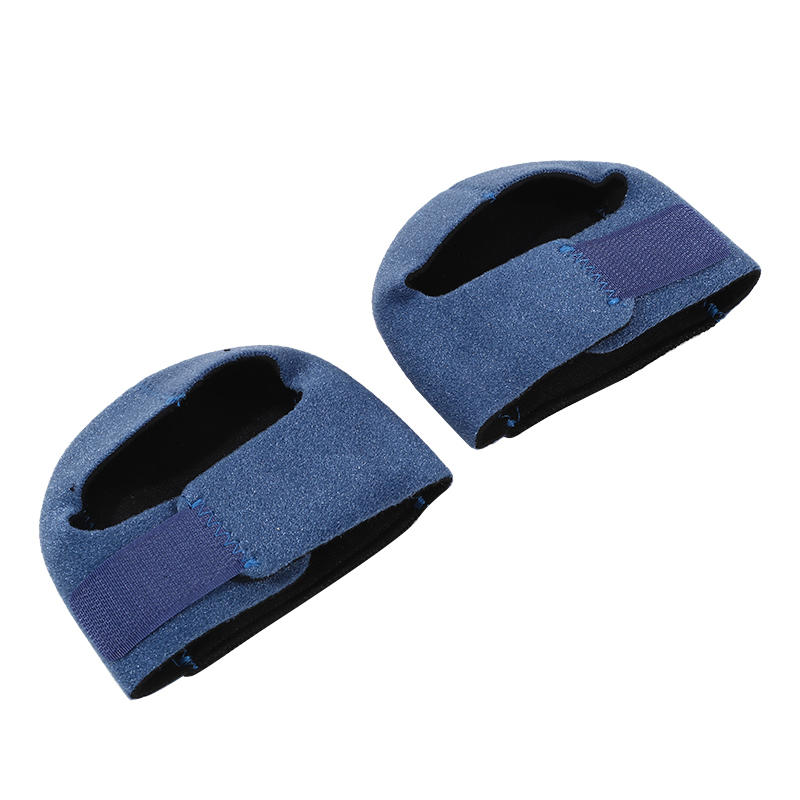 1 Pair Silicone Heel Pads Shock Absorption Relieving Leg Pressure Adjustable Straps To Prevent Slipping Insoles S/L Size