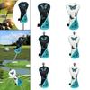 Golf Wood Headcover Protector Wear Resistant Butterfly Pattern PU Club Head