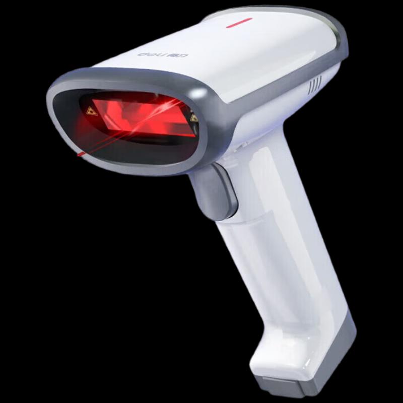 Deli 14950W Wireless 1D 2D Barcode Scanner