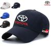 2026 New Toyota Logo GR Racing Summer Thin Breathable Soft Top Baseball Hat Outdoor Riding Sunshade Hat Duck Tongue Hat