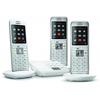 Cordless Phone - Gigaset - Cl660a Trio White - Answering Machine, Eco Dect, Image and Ringtone Customization