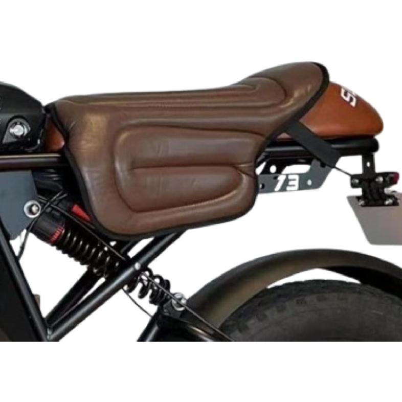 Motorcycle Seat Cushion Saddle Pad for Horses-Brown