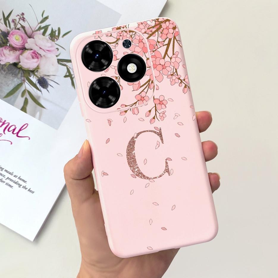 For Infinix Hot 40 Case Infinix Hot 40i Cute Crown Letters Back Cover Phone Case For Infinix Hot 40 Pro Hot40 Hot40i Soft Fundas