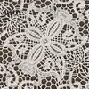 Coffee Table Lace Covers Round White Doily, Retro Placemat, Embroidered Mat, Vintage Mats Elegant Doilies for Wedding Bridal Shower Dining Decor