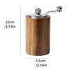 ABBP-Hand Cranked Pepper Grinder Manual Pepper Mill Household Sea Salt Grinder Bottle