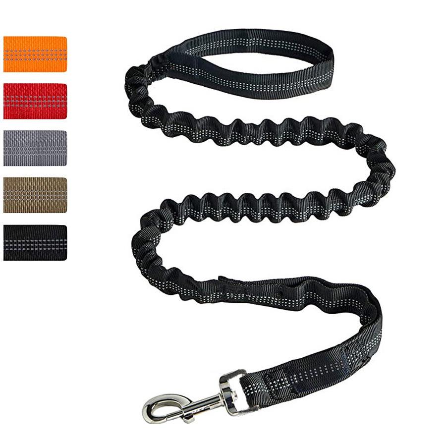 Elastic Shock-Absorbing Training Leash for Medium to Large Dogs, Anti-Explosion Design