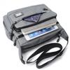 Men'S Crossbody Messenger Satchel - Multi-Layered Pockets, Adjustable Shoulder Strap, Business Single Shoulder Bag