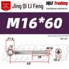 Stainless Steel GB798 Eye Bolt, Full Series M5-M16