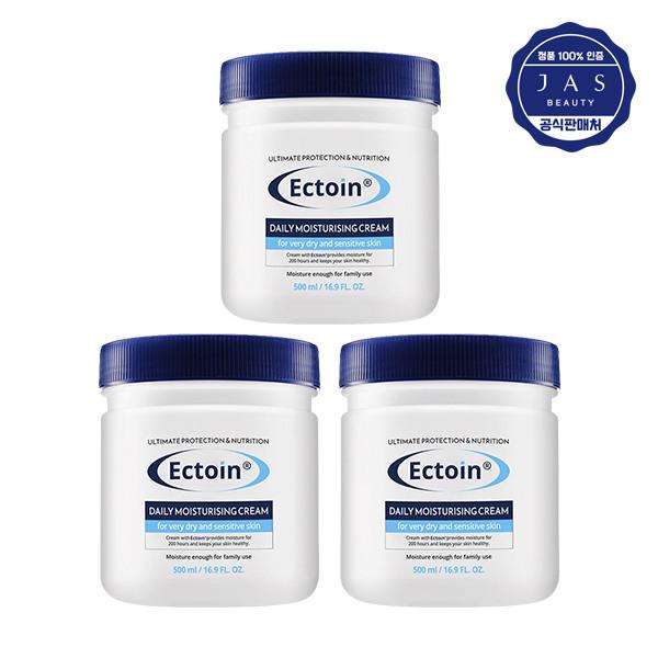 

JAS Ectoin Multi Moisturizing Cream 500ml x3 / Skin Elasticity / Nutrition / Dry Skin