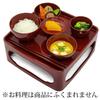 Urushi Product Buddhist Meal Set, 6.0 Inches, All Vermilion, 7-Piece Set, Buddhist Altar Supplies, Obon Supplies, Memorial Service
