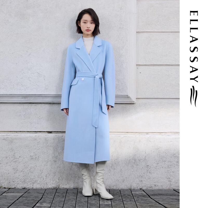 ELLASSAY 2025 Autumn/Winter Women's Wool Blend Long Coat