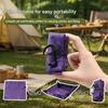 2‑in‑1 Ultra‑Light Folding Seat Cushion Moisture‑Proof Portable Mat Convertible Tray for Camping Picnic Hiking