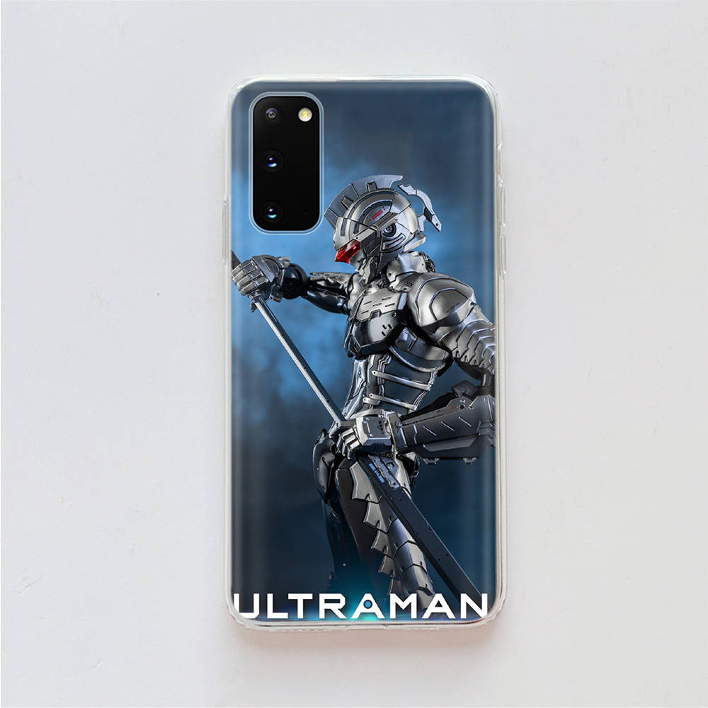 AD91 Ultraman Clear Case for Samsung A04 A14 A23 A34 A54 M23 M33 M52 M53 Realme 10 9 C30S C35 C55 VIVO Y02 Y21 Y33S Y51 X80 V25 Cover