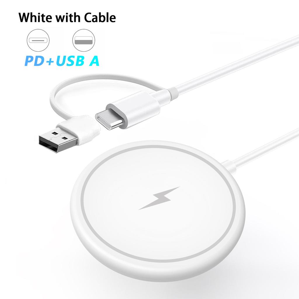 Super Fast Magnetic Wireless Charger Pad for iPhone 15 14 13 12 Pro Max Samsung Xiaomi Chargers Fast Charging Dock Station