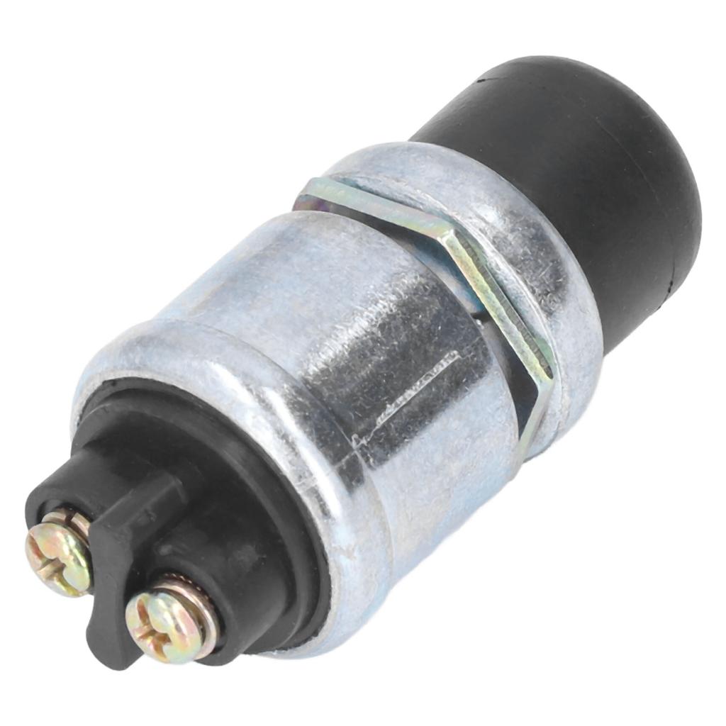 Motorstart Trykknappbryter med Vanntett Kappe Universell for 12V24V Bil Lastebil Båt Bobil ATV