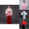 Breathtaking Tang Dynasty Dress For Women With Perfect Stitches In Vibrant Colors