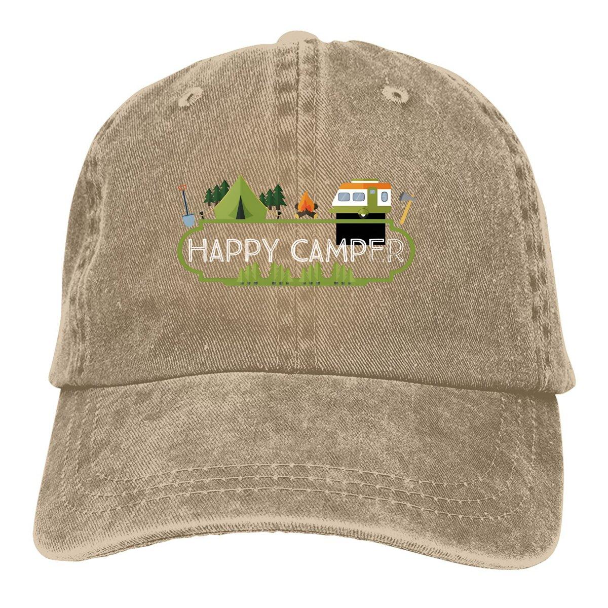 

Vintage Hobby Novelty Baseball Caps Peaked Cap Camper Camping Sun Shade Hats for Men One Size хакі