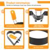 Stainless Steel Egg Ring Set Non Stick Sandwich Egg Mold With Silicone Handle for Breakfast Muffin Pancake Dishwasher Safe