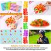 Gummibärchen-Form mit 50 Fächern, Silikon, süße Bären-Geleeform mit Pipette, Süßigkeiten, Schokolade, Fondant, Formen zum Selbermachen, Backen, Dekorationswerkzeuge