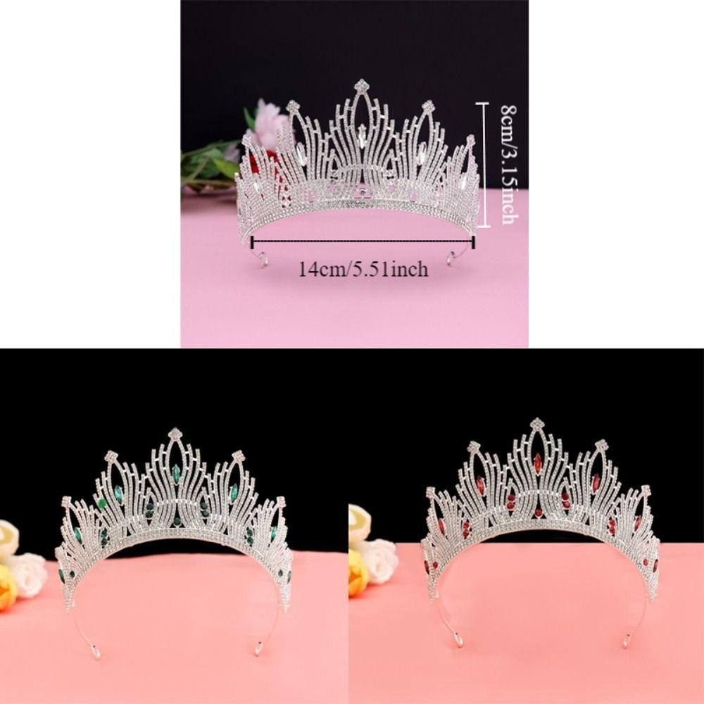 Luxury Wedding Tiara Glamorous Bridal Headdress Hair Accessories Crystal Crown  Wedding Ceremony