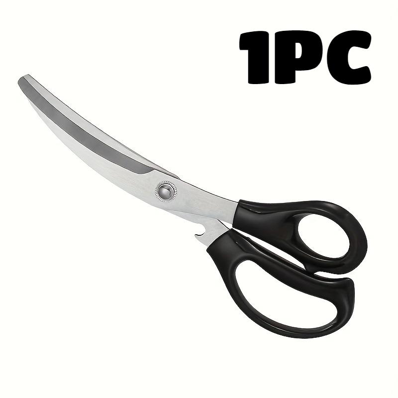 

2pcs Kitchen Scissors Stainless Steel Barbecue Scissors Food Vegetable Meat Scissor for BBQ Camping Cutting Chicken Fish