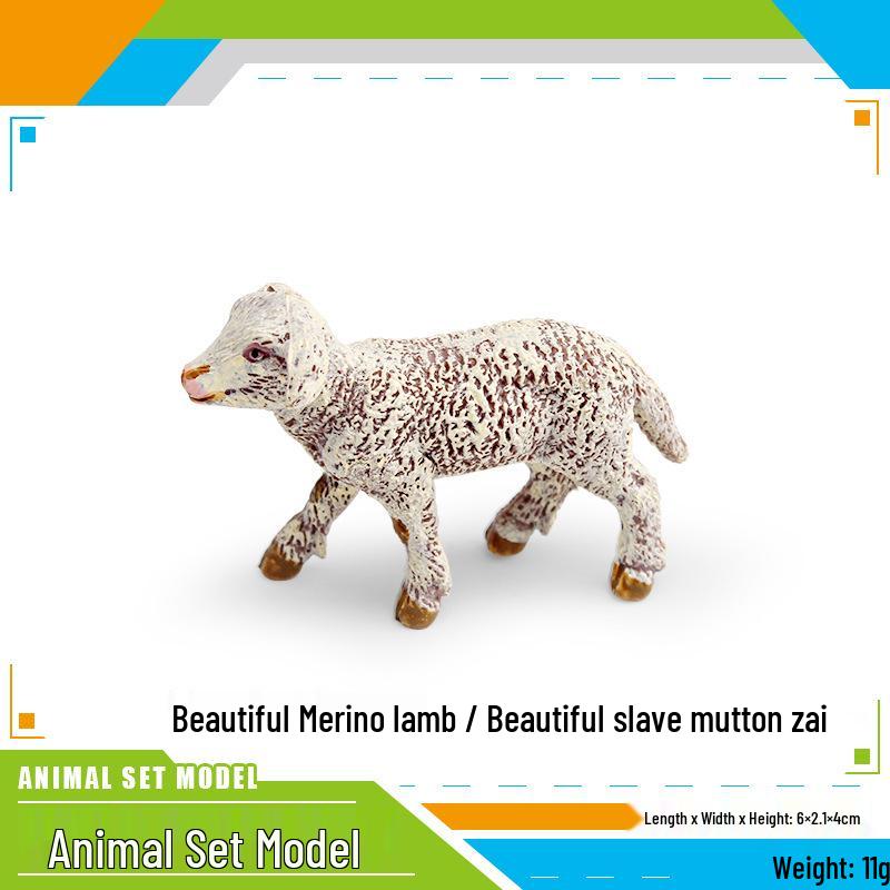 Wild Animal Model: Rattlesnake & Merino Lamb Cognitive Ornament