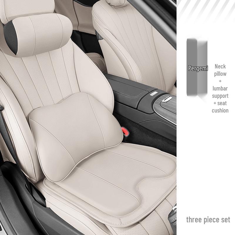 Memory Foam Neck and Lumbar Support Cushions for Denza D9, N7, N8, X Car Headrests and Backrests