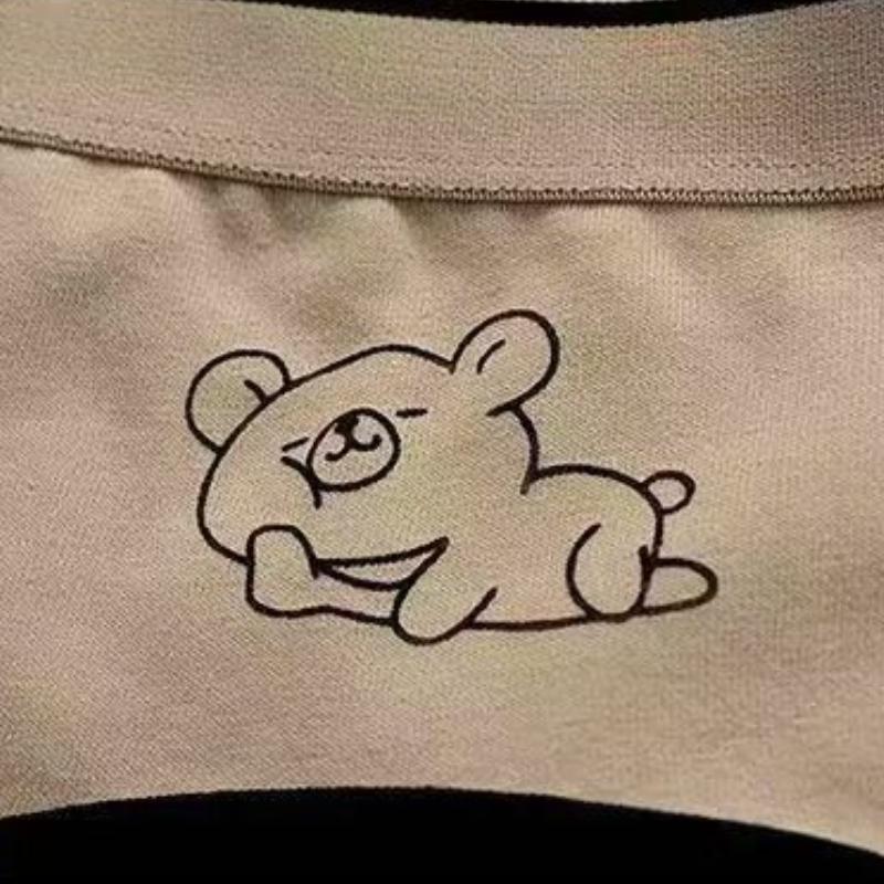 Bezešvé kalhotky do poloviny pasu pro ženy Pohodlné kalhotky Dámské antibakteriální prodyšné spodní prádlo pro ženy