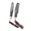 2PCS 12V Motorcycle Turn Signals Light LED Tail Flasher Flowing Water Blinker IP68 Bendable Motorcycle Turning Lights Assembly