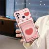 Card Slot Graffiti Phone Case For VIVO Y50/Y30 Back Cover TPU Anti-dust Full Wrap Silicone Waterproof Dirt-resistant