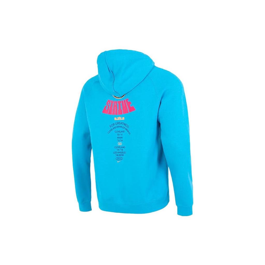Nike Sweatshirts Men's Blue Hooded Moderate Regular DQ6130-446