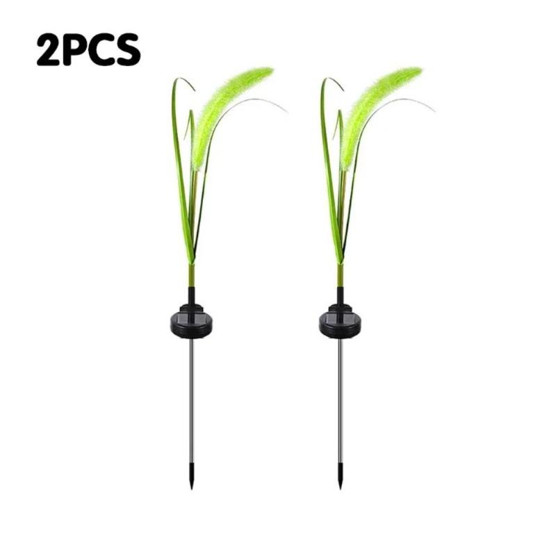 Solar Garden Lights Solar Flowers Lights with Glowing Flowers & Stems Solar Lights Outdoor for Garden Decoration Yard Decor