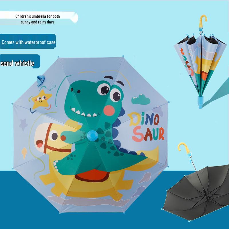 Automatic Cute Children's Umbrella for Students: Girls, Boys, and Kindergarten Kids