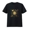Boho Moon Phases Celestial Sun Stars T Shirt Bohemian Phase Mystical Vintage Washed Breathable Graphic Stylish Unisex