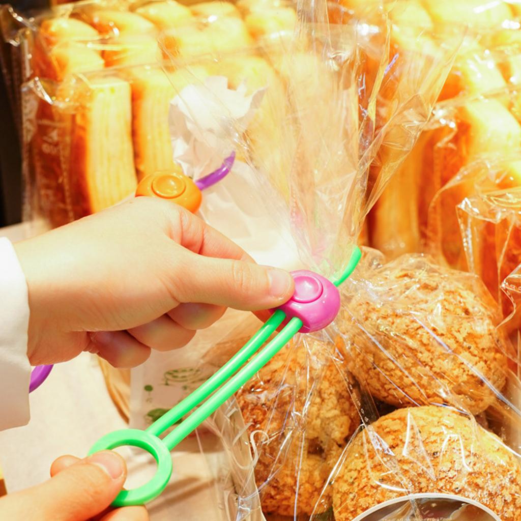 Color Sealing Band Sealing Clip Food Sealing Rope Tying Kitchen Food Rice Multifunctional Sealing Band