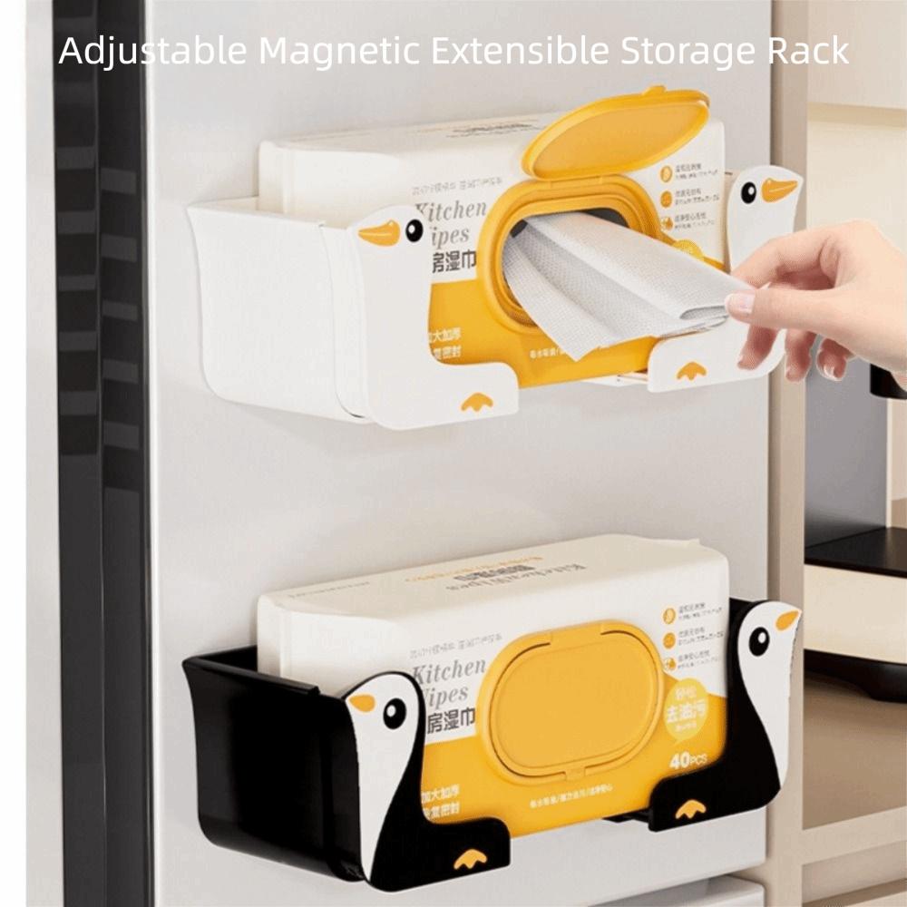 Scalable Design Storage Rack No Punching Wall Mounted Drawer Tissue Box Kitchen Organization