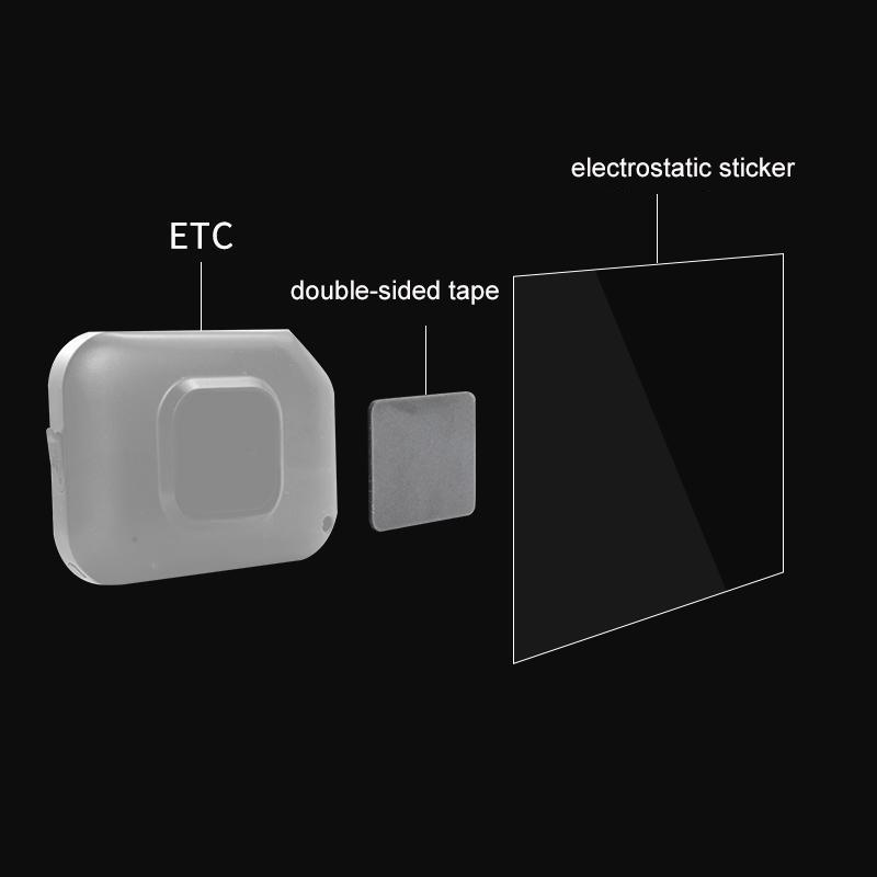 Vehicle ETC Electrostatic Sticker Thickened Transparent Traceless High Definition Car Static Stickers Auto Interior Accessories
