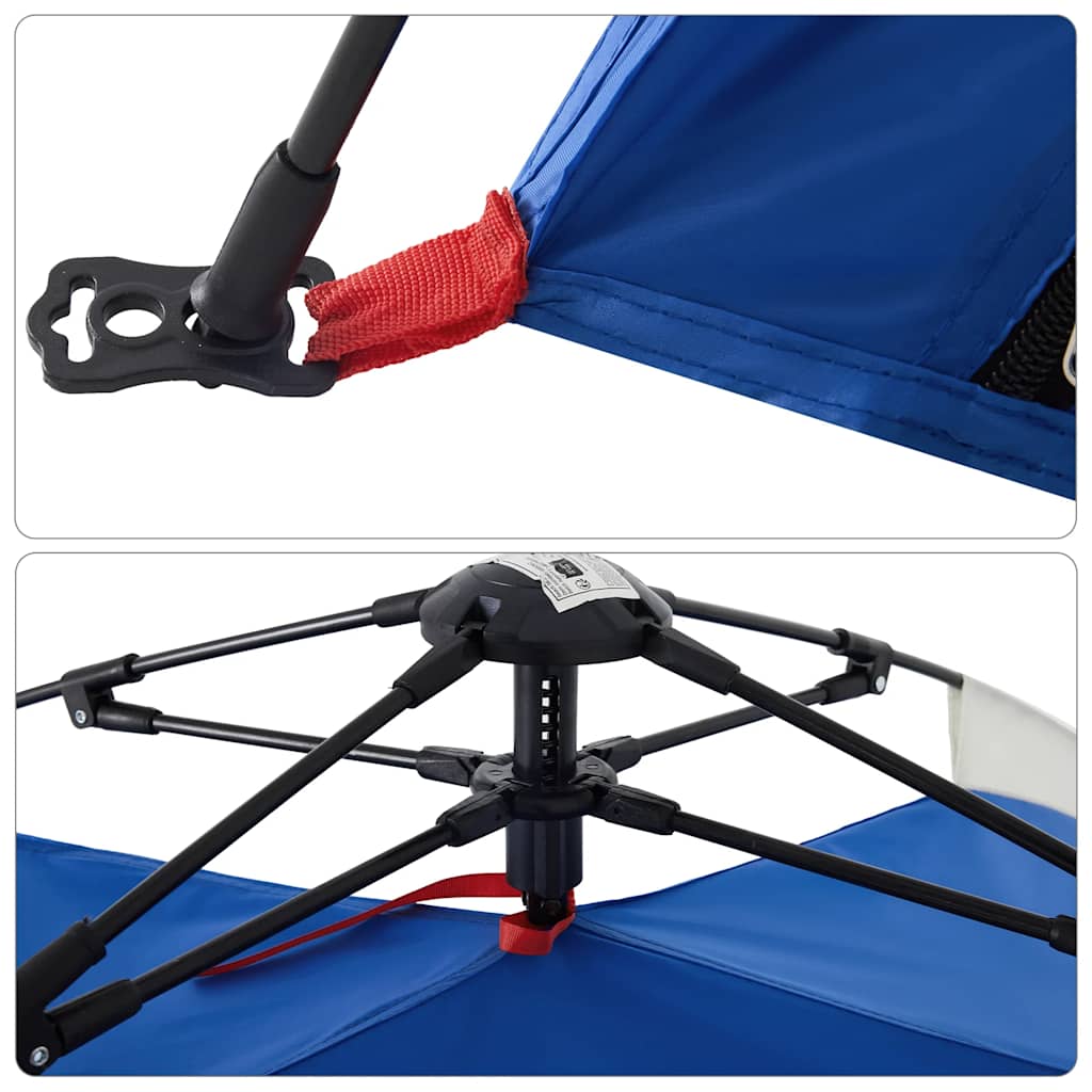 Beach Tent for 2 Persons Azure Blue Quick Release Waterproof